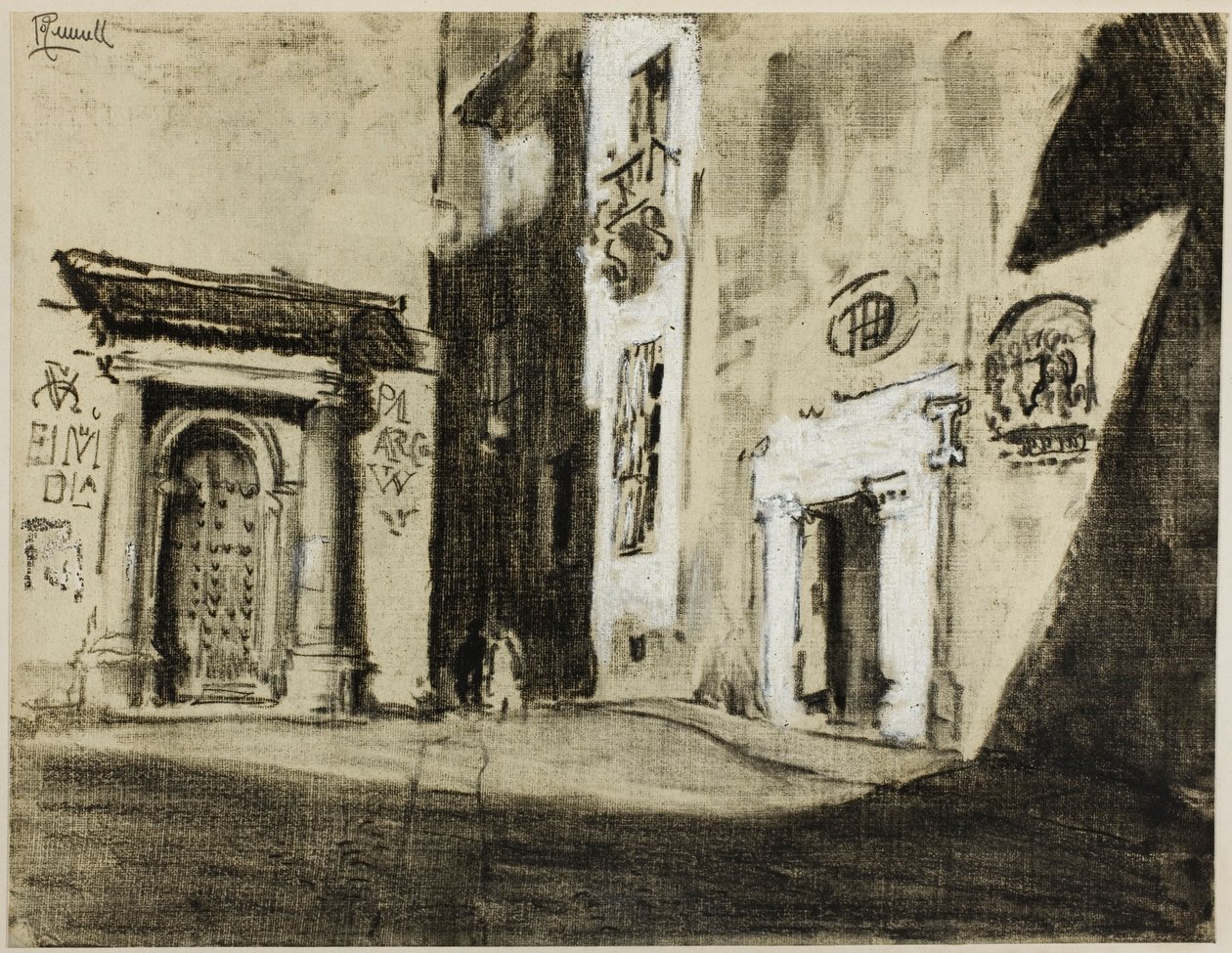 Rues de Tolède - Joseph Pennell