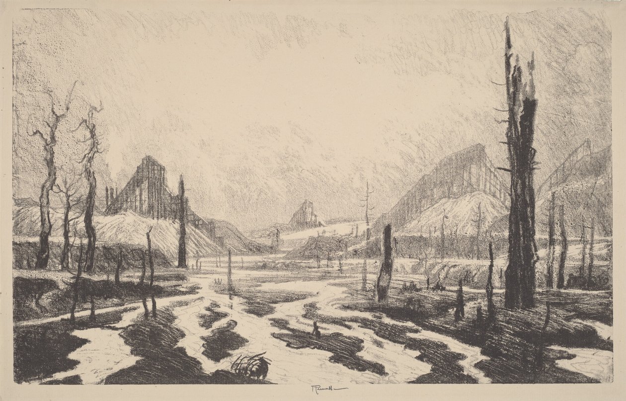 Vallée de la désolation - Joseph Pennell