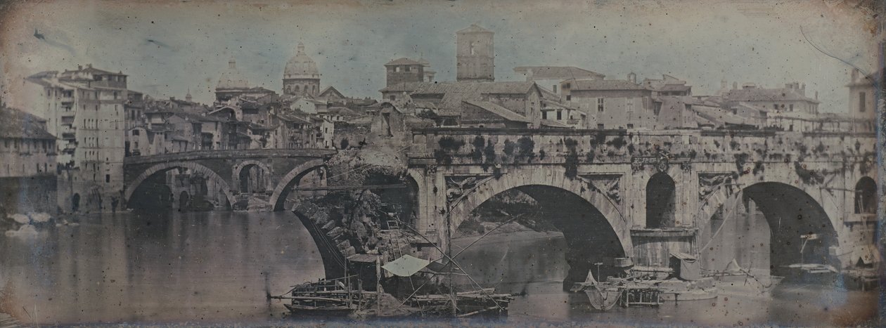 Ponte Rotto Pons Aemilius, Rome, 1842 - Joseph Philibert Girault De Prangey