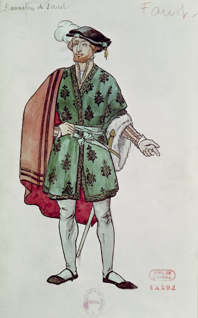 Costume pour Faust de 