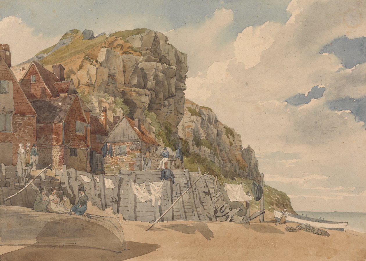 Quartiers des pêcheurs, baie de Robin Hood - Joseph Powell