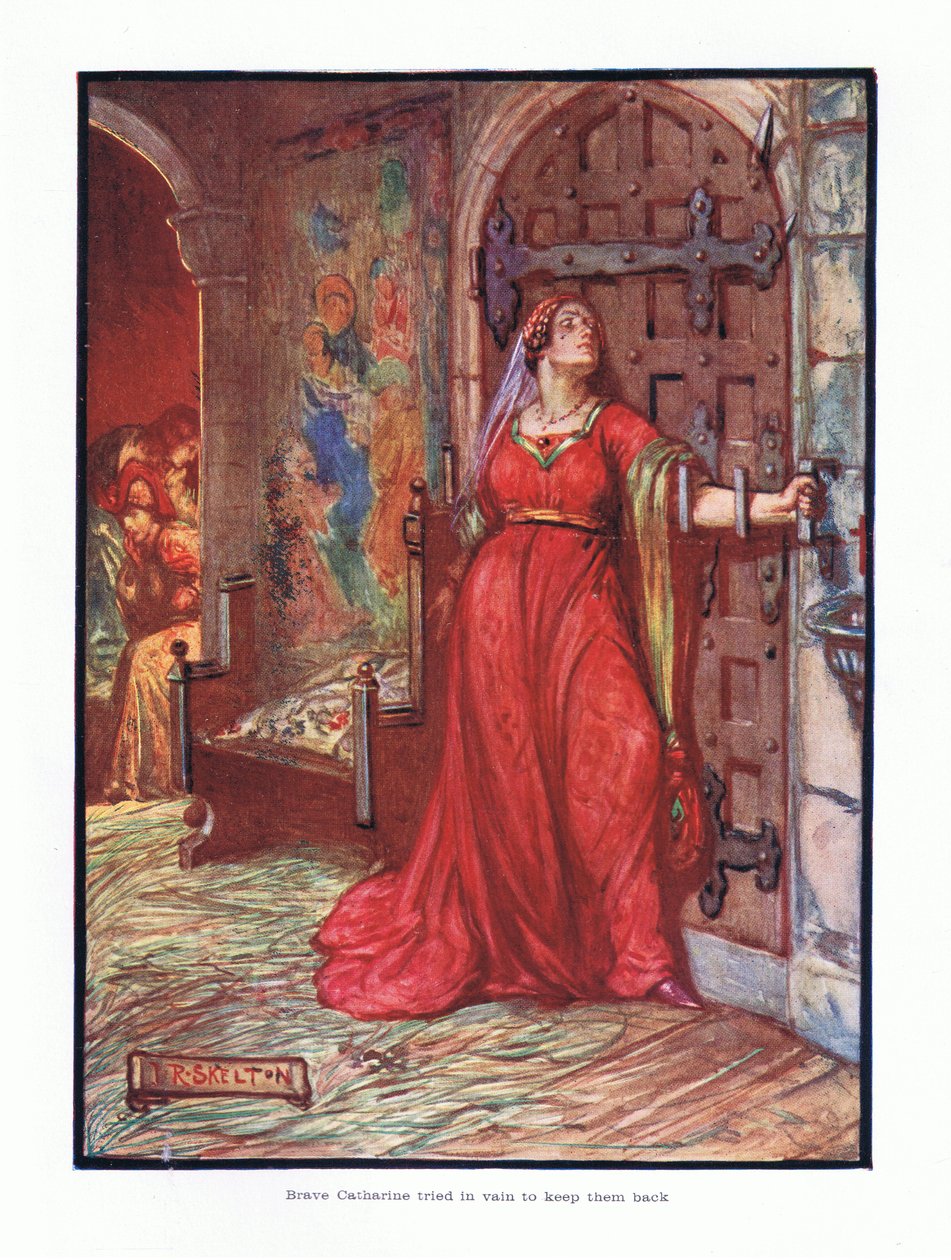 La brave Catherine a essayé en vain de les retenir
