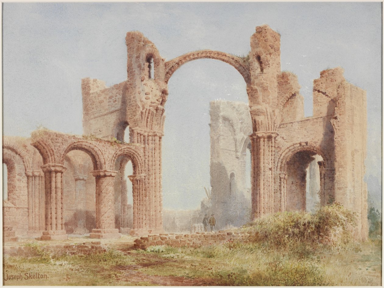 Ruines du prieuré de Lindisfarne - Joseph Ratcliffe Skelton