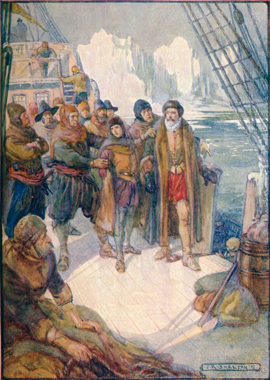 Ces hommes cruels voulaient abandonner Hudson sur les eaux glacées, 1907 - Joseph Ratcliffe Skelton