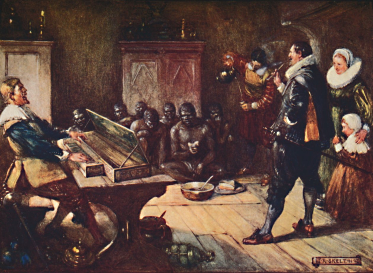 Van Riebeck reçoit les Hottentots, 1909 - Joseph Ratcliffe Skelton