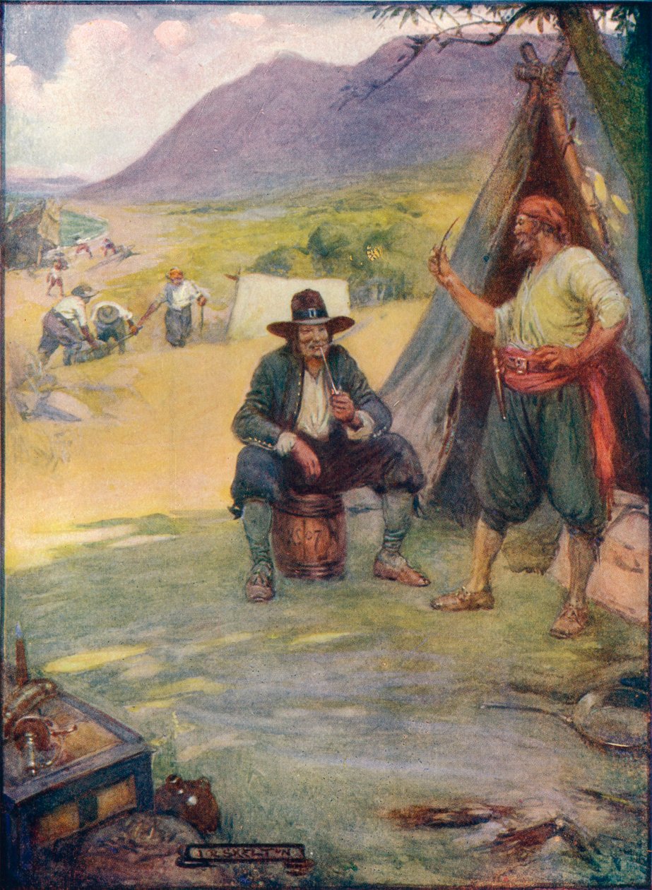 Là où se trouve maintenant la grande ville du Cap, ils ont installé leurs tentes et huttes, vers 1908, vers 1920 - Joseph Ratcliffe Skelton