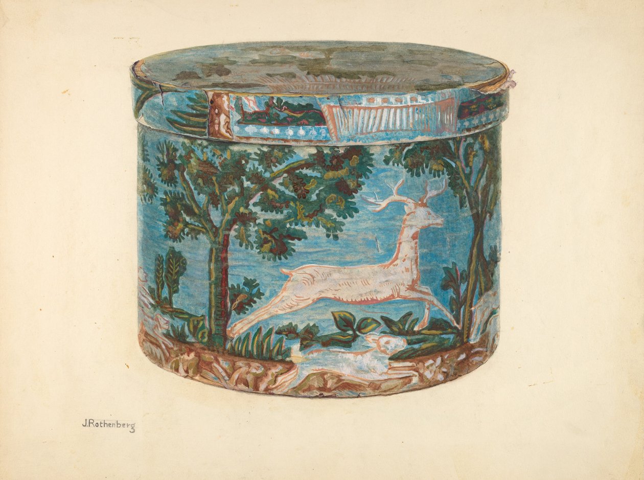 Boîte à chapeaux, vers 1938 - Joseph Rothenberg