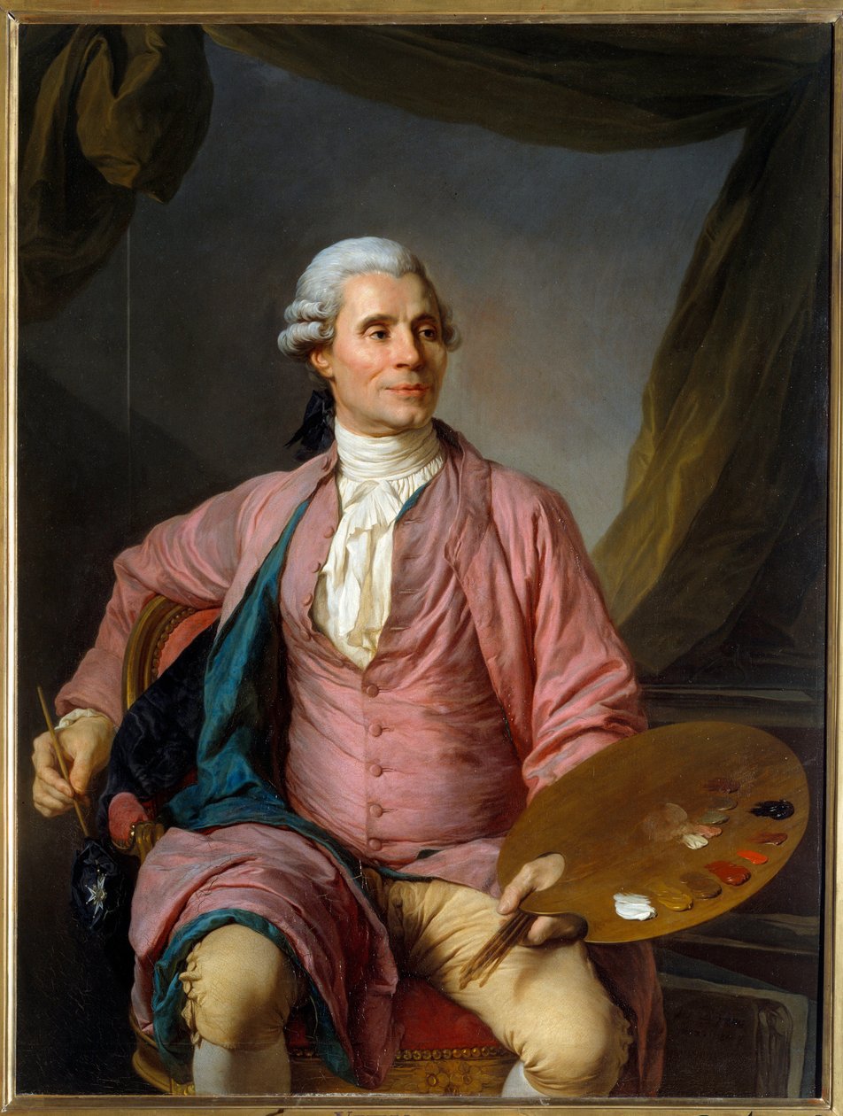 Portrait du peintre Joseph Marie Vien (1716-1809) - Joseph Siffred Duplessis