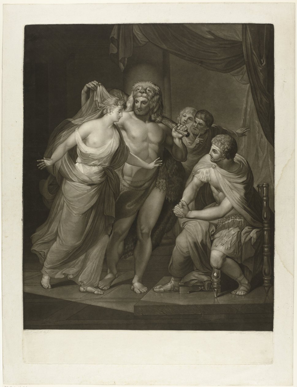 Hercule ramène Alceste des Enfers - Joseph Spiegl