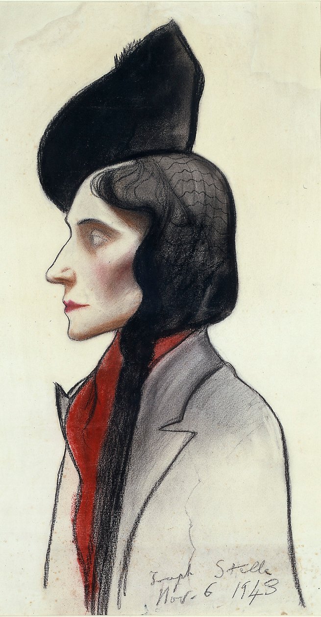 Portrait de Clara Fasano - Joseph Stella