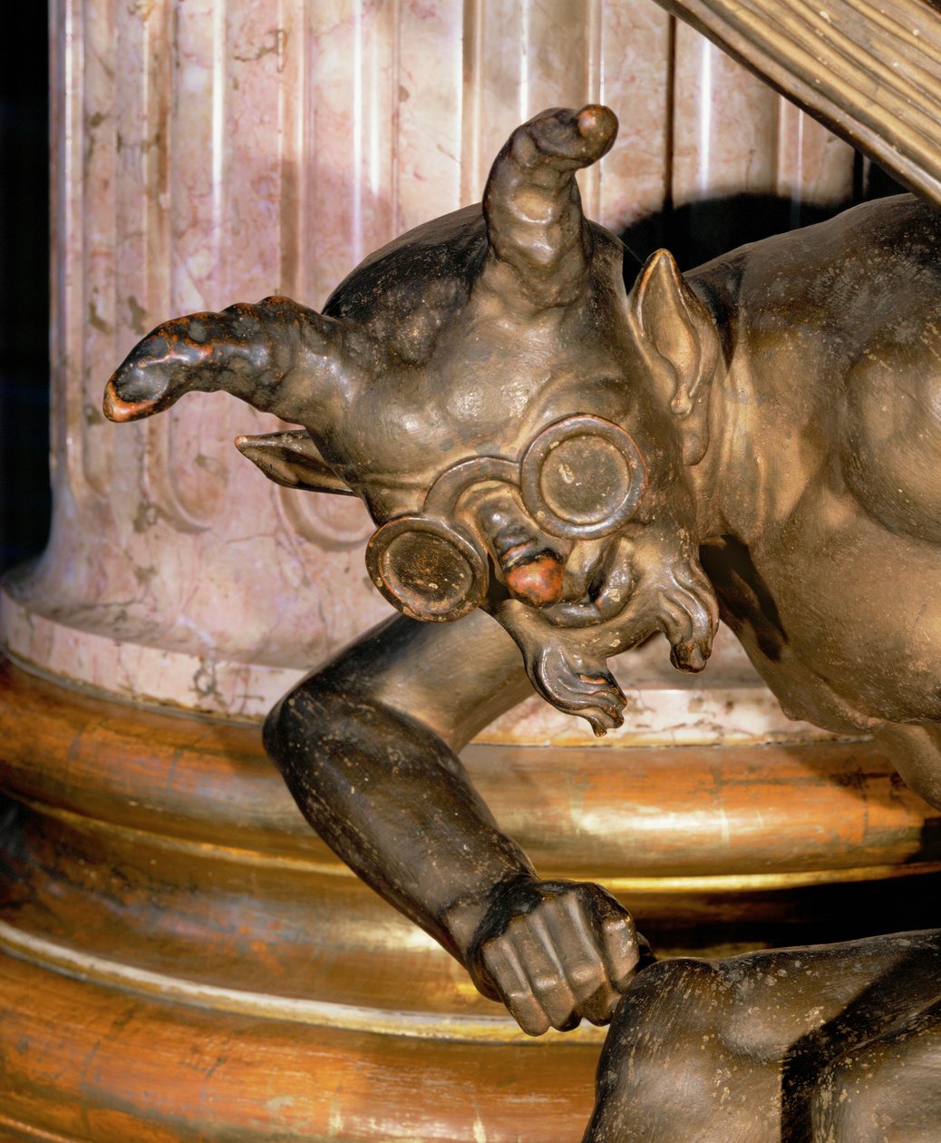 Un diable portant des lunettes - Joseph Thaddaeus Stammel