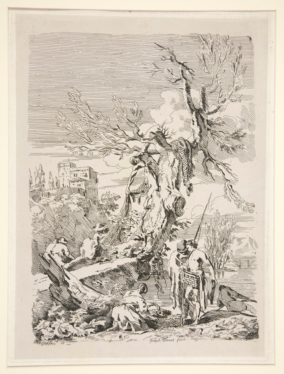 Le Retour de la Pêche - Claude Joseph Vernet