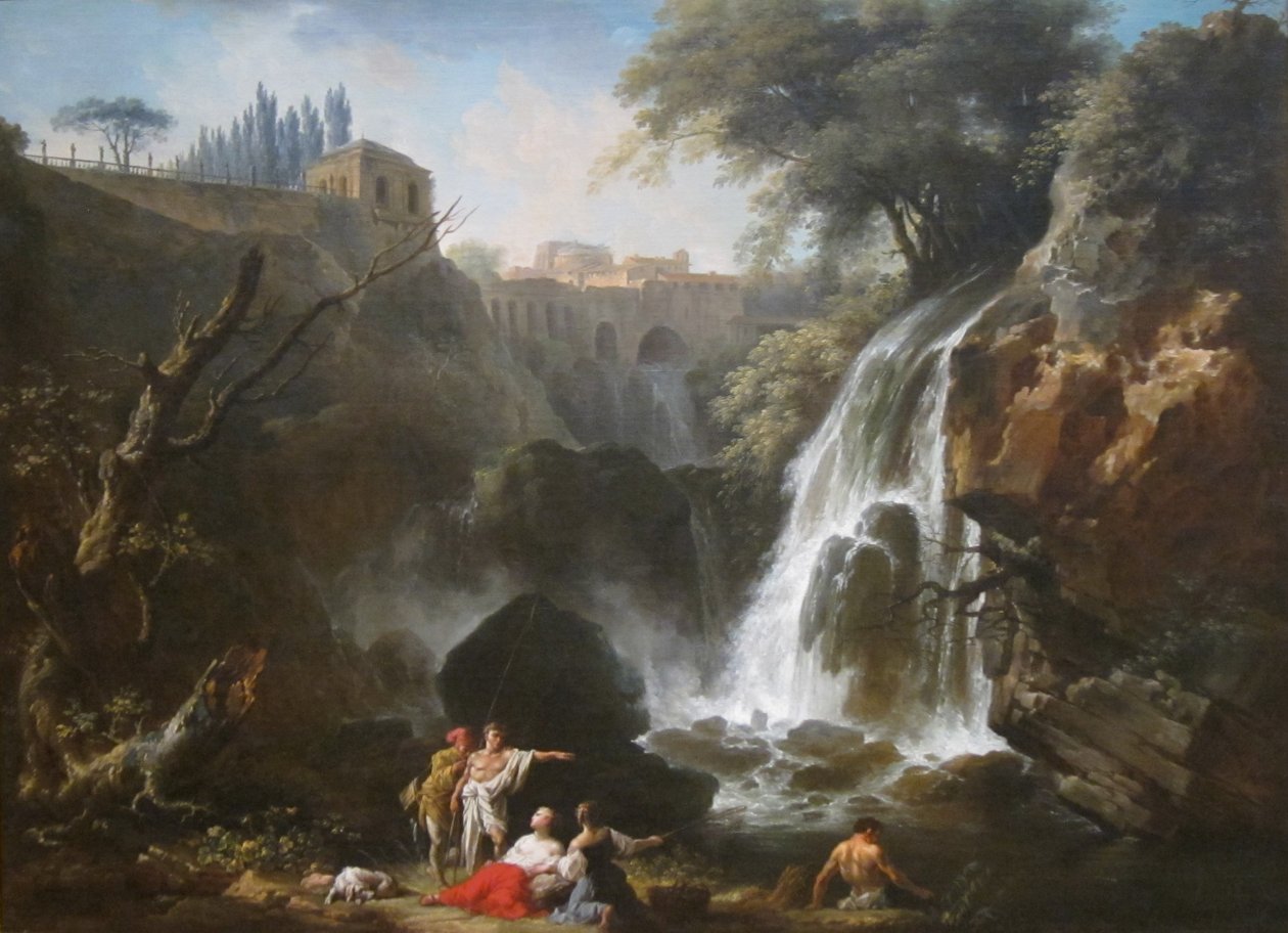 Les cascades de Tivoli - Joseph Vernet