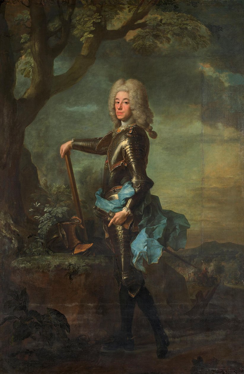 Électeur Charles Albert de Bavière, futur empereur Charles VII (1697-1745) - Joseph Vivien