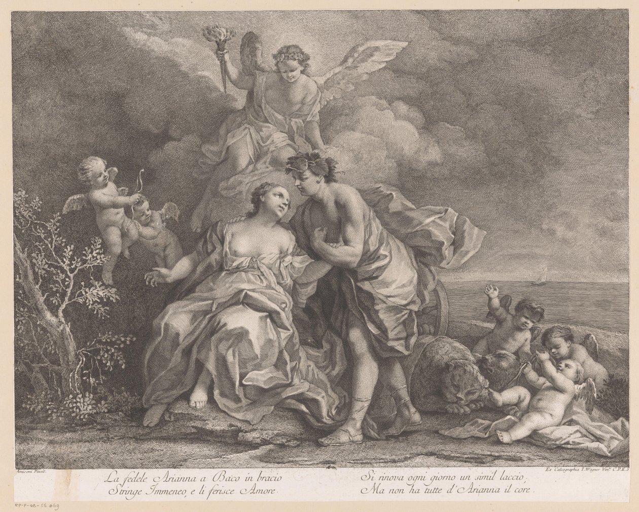 Bacchus et Ariane sur l