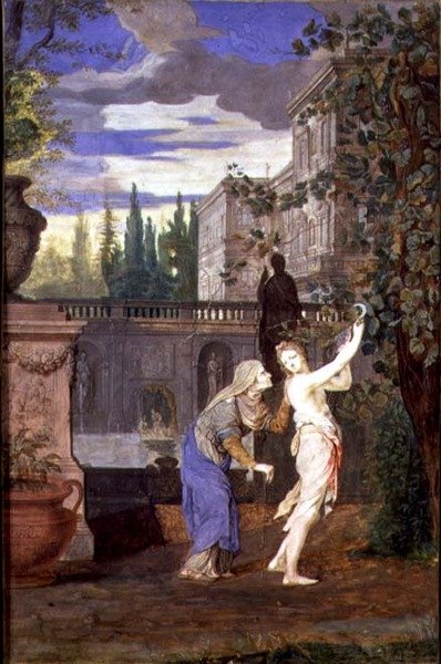 Vertumne et Pomone - Joseph Werner