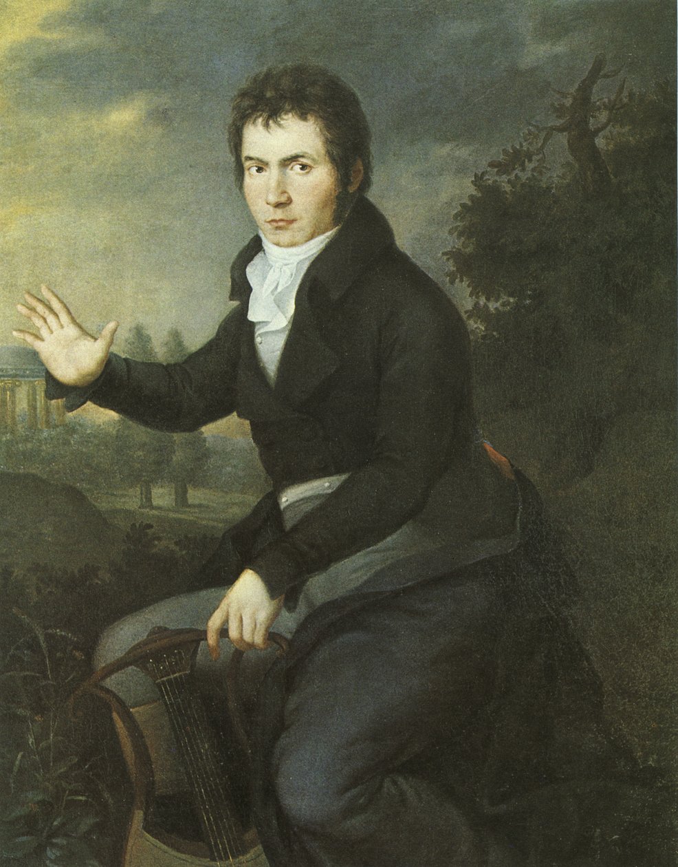 Portrait de van Beethoven - Joseph Willibrord Mahler