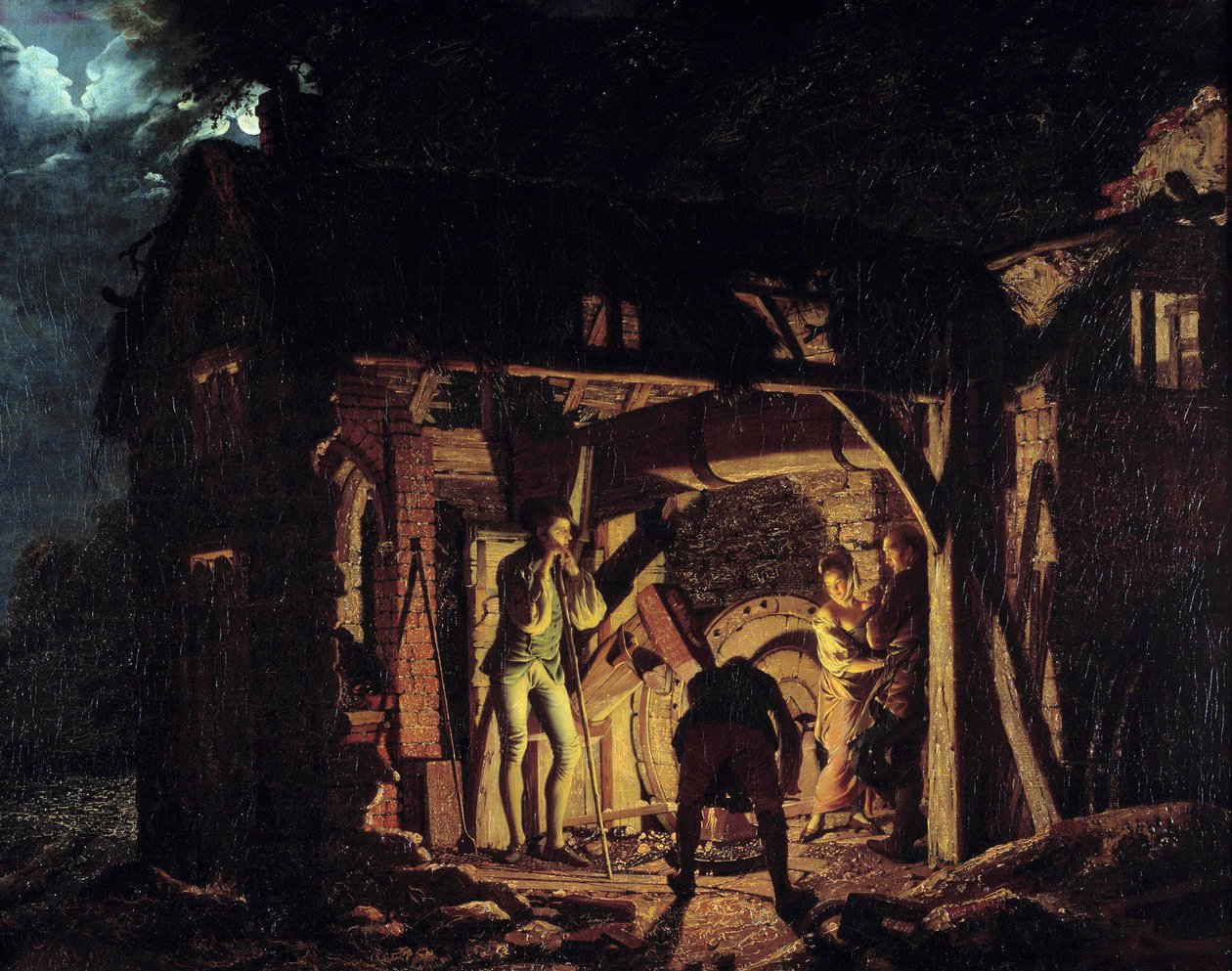 Une forge au 18e siècle - Joseph Wright of Derby