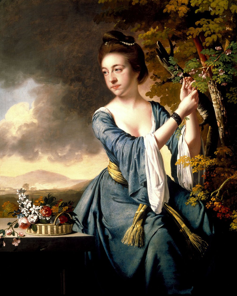 Elizabeth, Mme John Bostock par Joseph Wright de Derby, ARA - Joseph Wright of Derby