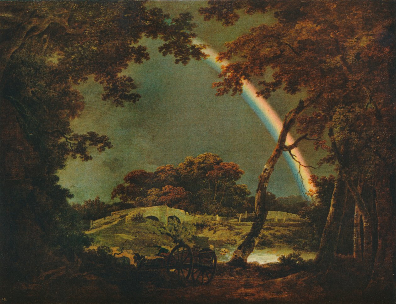Paysage avec effet d