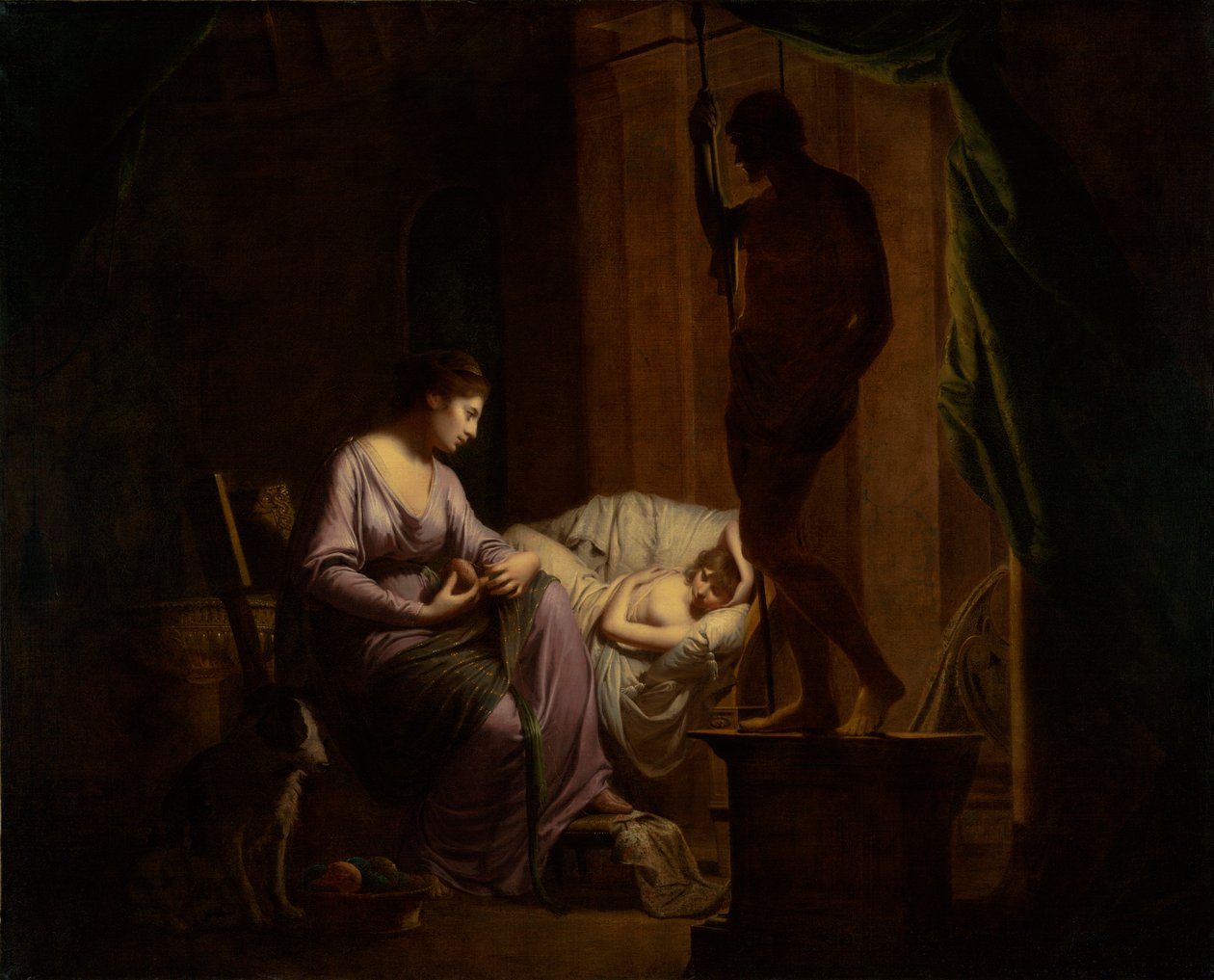 Pénélope défaisant sa toile, 1783-4 - Joseph Wright of Derby