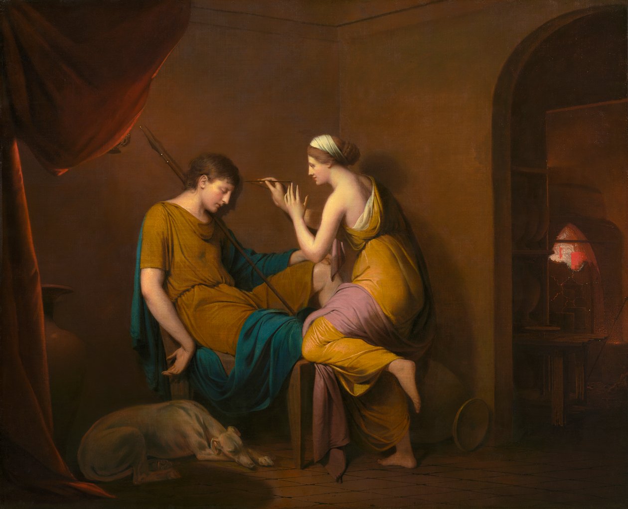 La jeune fille corinthienne, 1782-84 - Joseph Wright of Derby