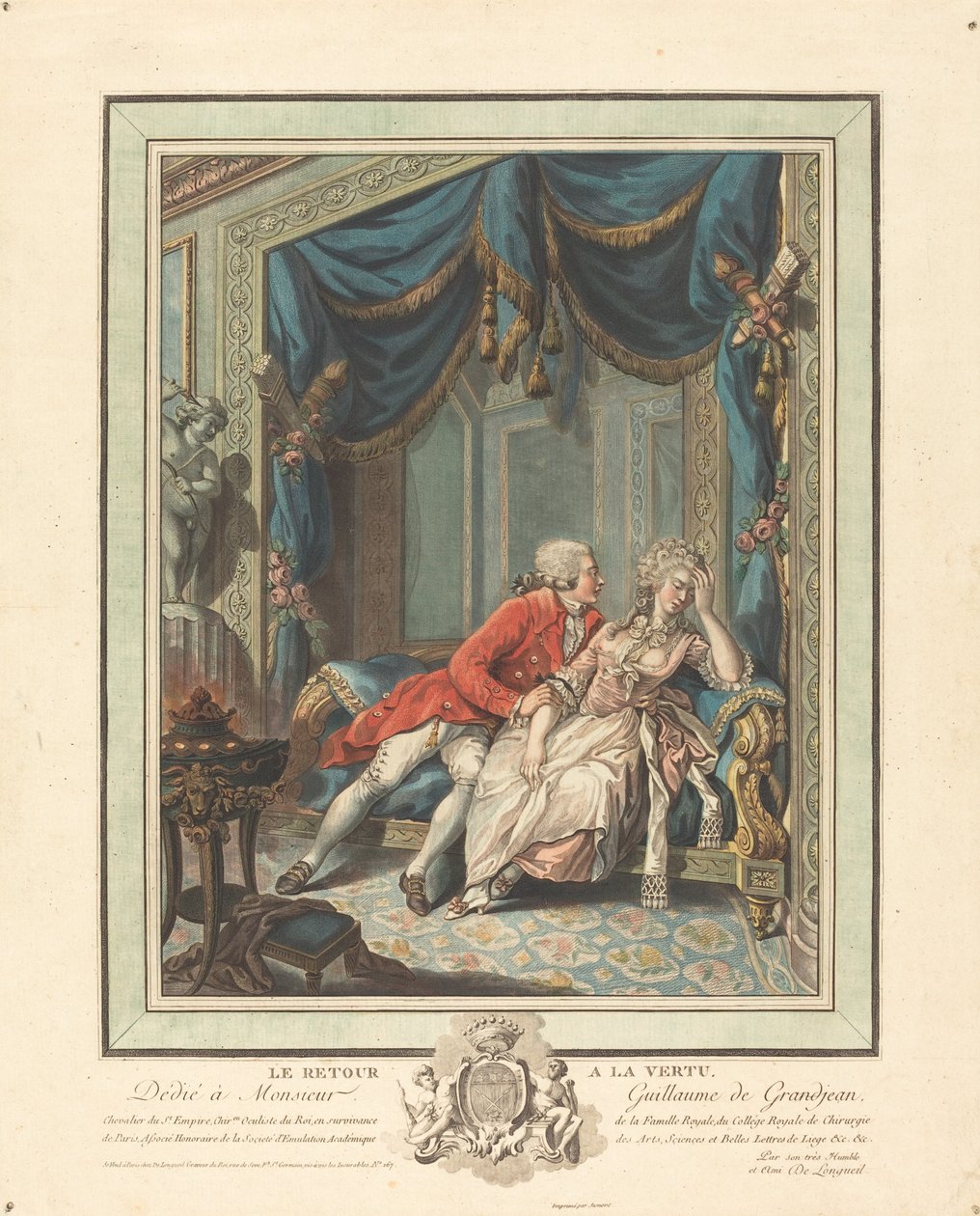 Le retour à la vertu - Joseph de Longueil