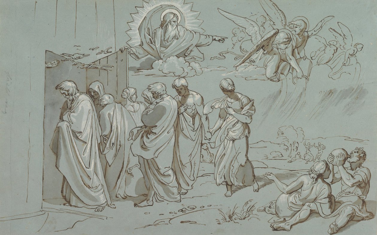 Dieu appelle Noé et sa famille dans l
