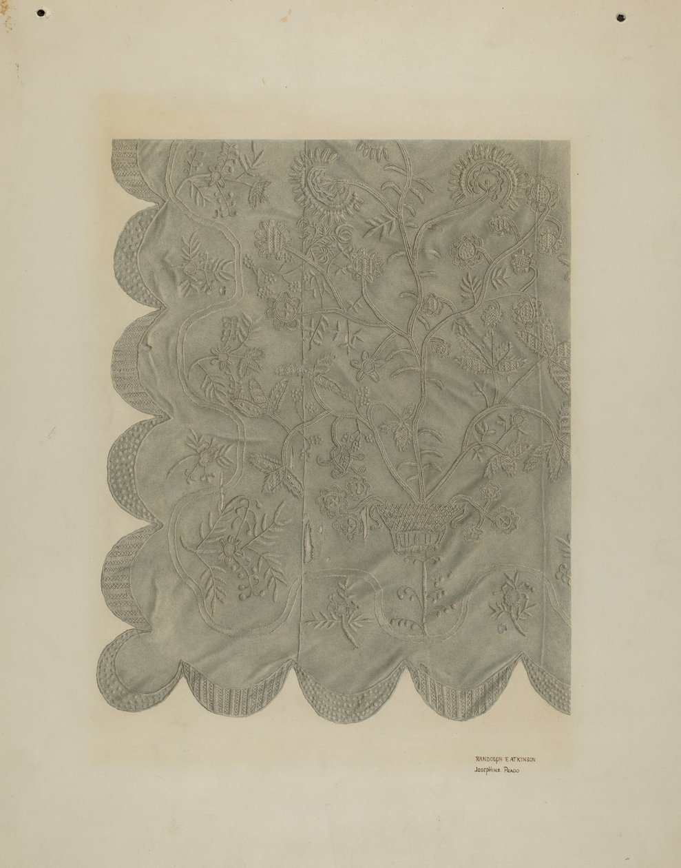 Couvre-lit - Josephine Prado and Randolph Atkinson