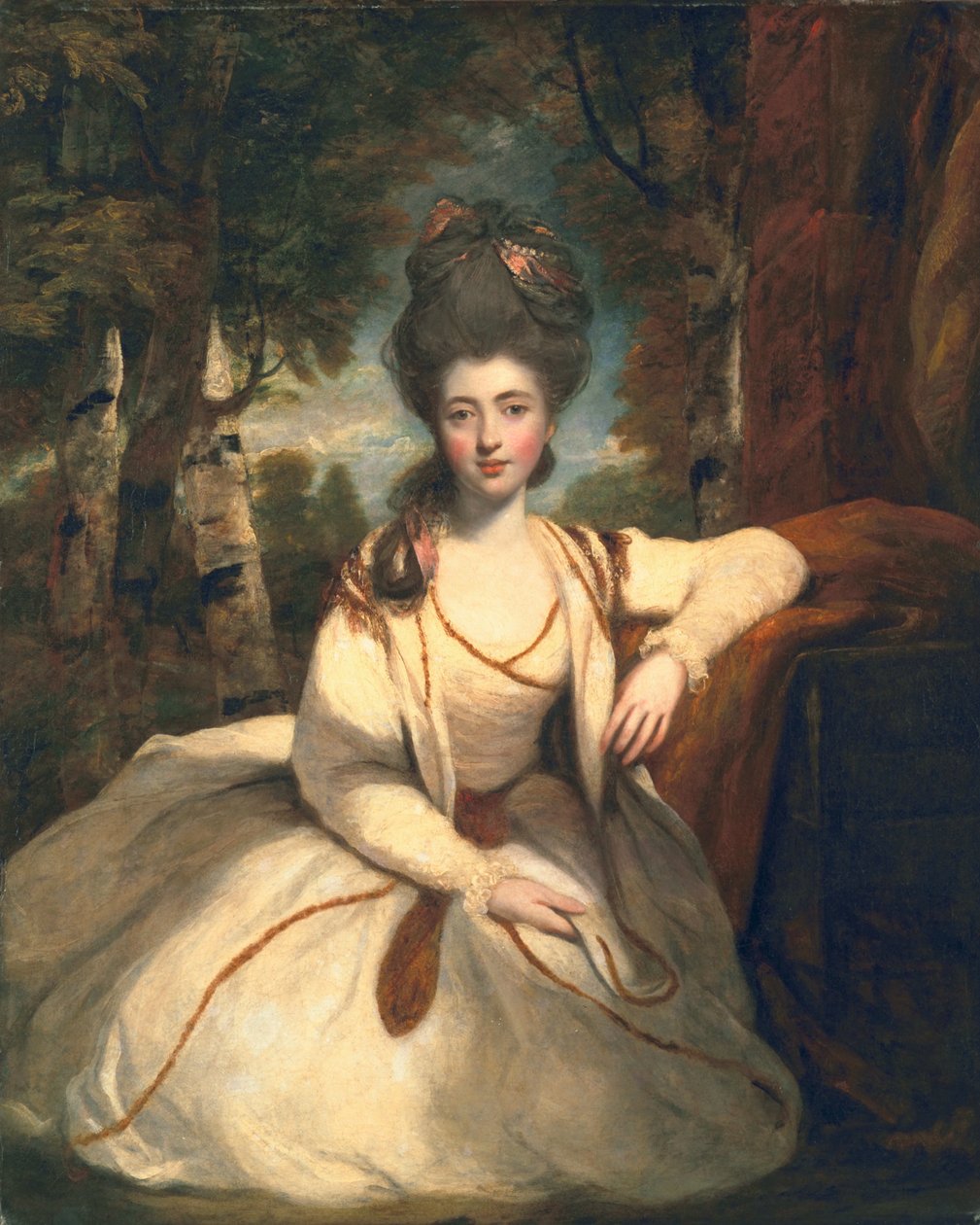 Frances Molesworth, plus tard marquise de Camden, 1777 - Joshua Reynolds
