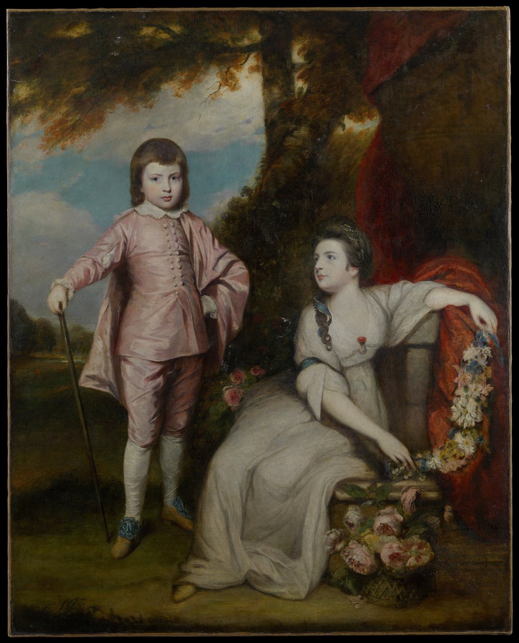 George Capel, vicomte Malden (1757-1839), et Lady Elizabeth Capel (1755-1834) - Joshua Reynolds