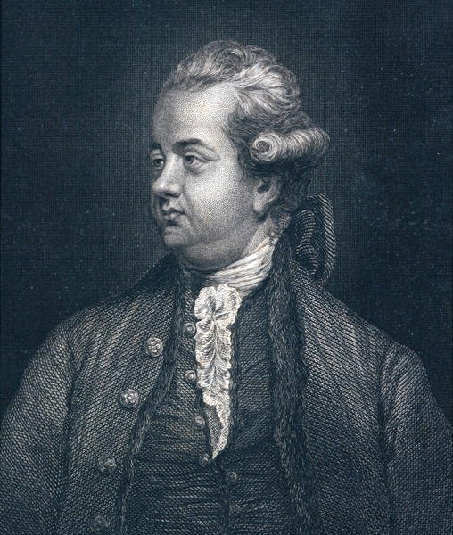 Edward Gibbon (1737-94) (gravure) - Joshua (after) Reynolds