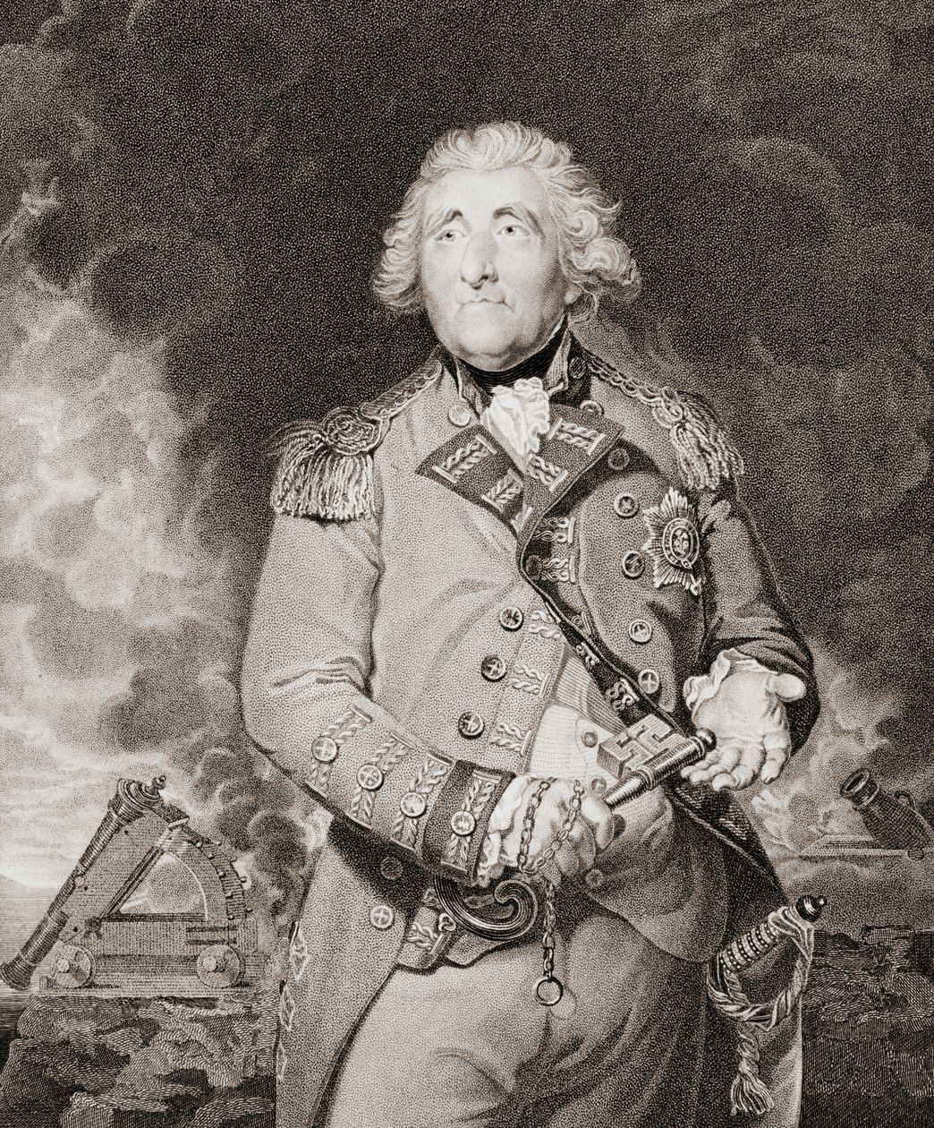 George Augustus Elliott, Lord Heathfield - Joshua (after) Reynolds