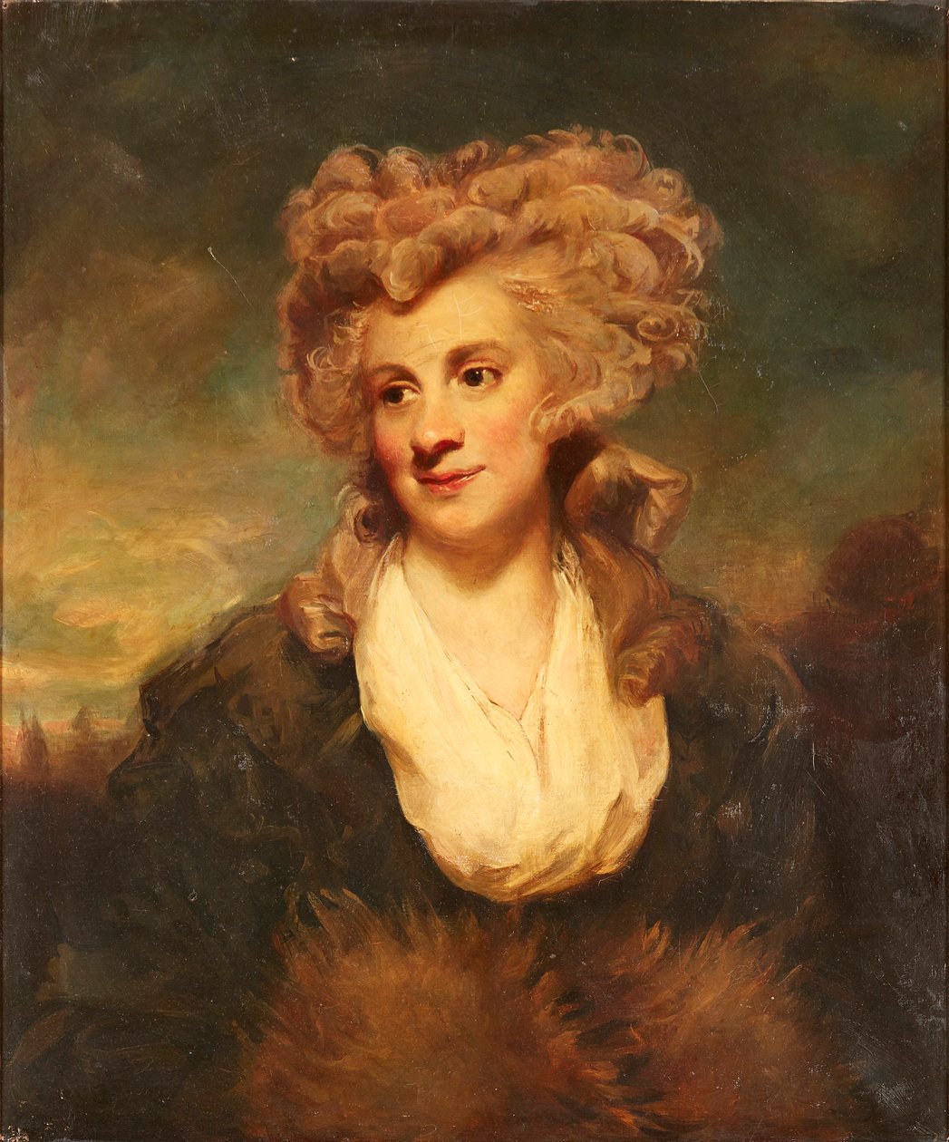 Portrait en buste de Lady De Clifford - Joshua (after) Reynolds