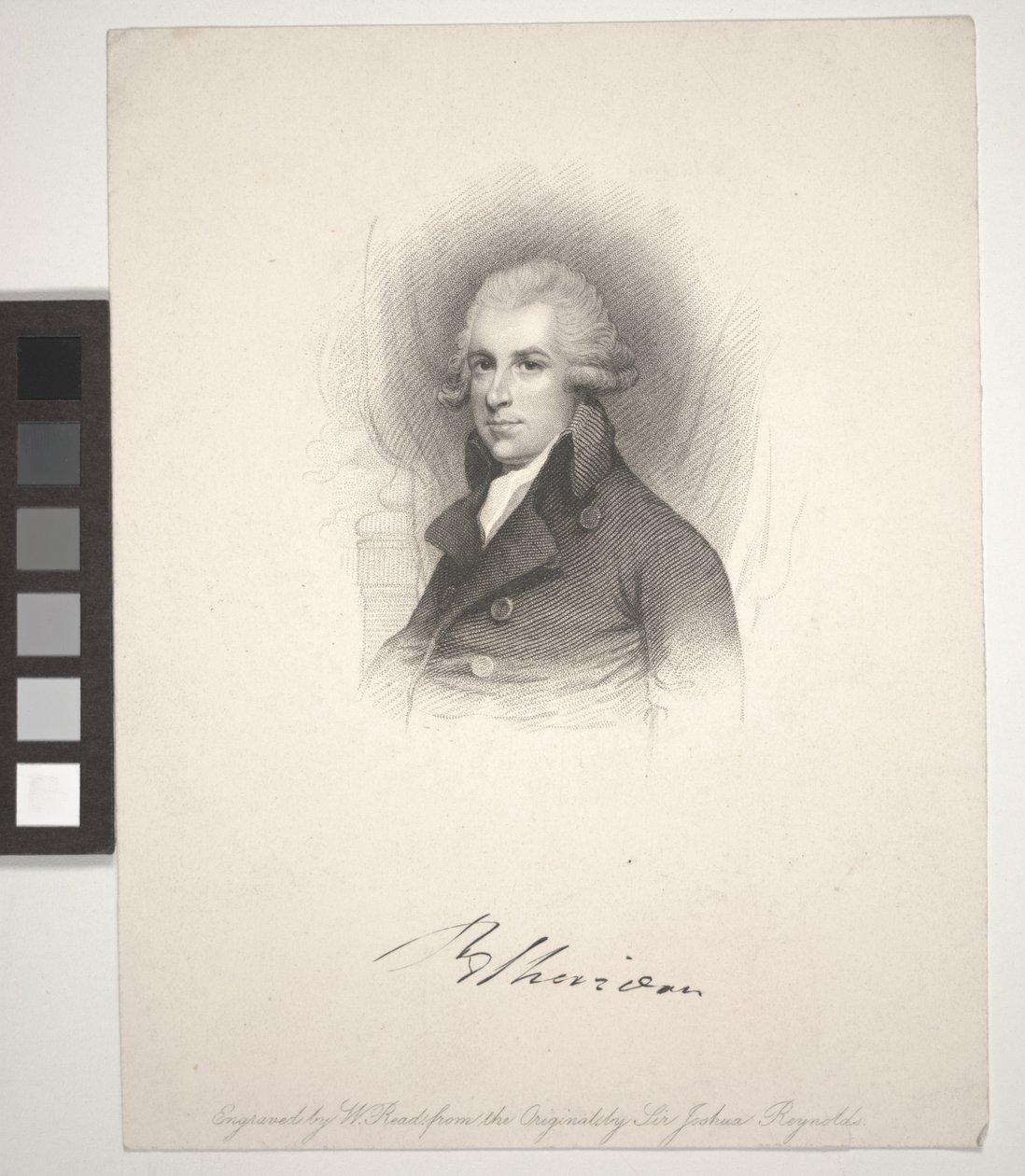 Richard Brinsley Sheridan, gravé par W. Read (1824-1837) - Joshua (after) Reynolds