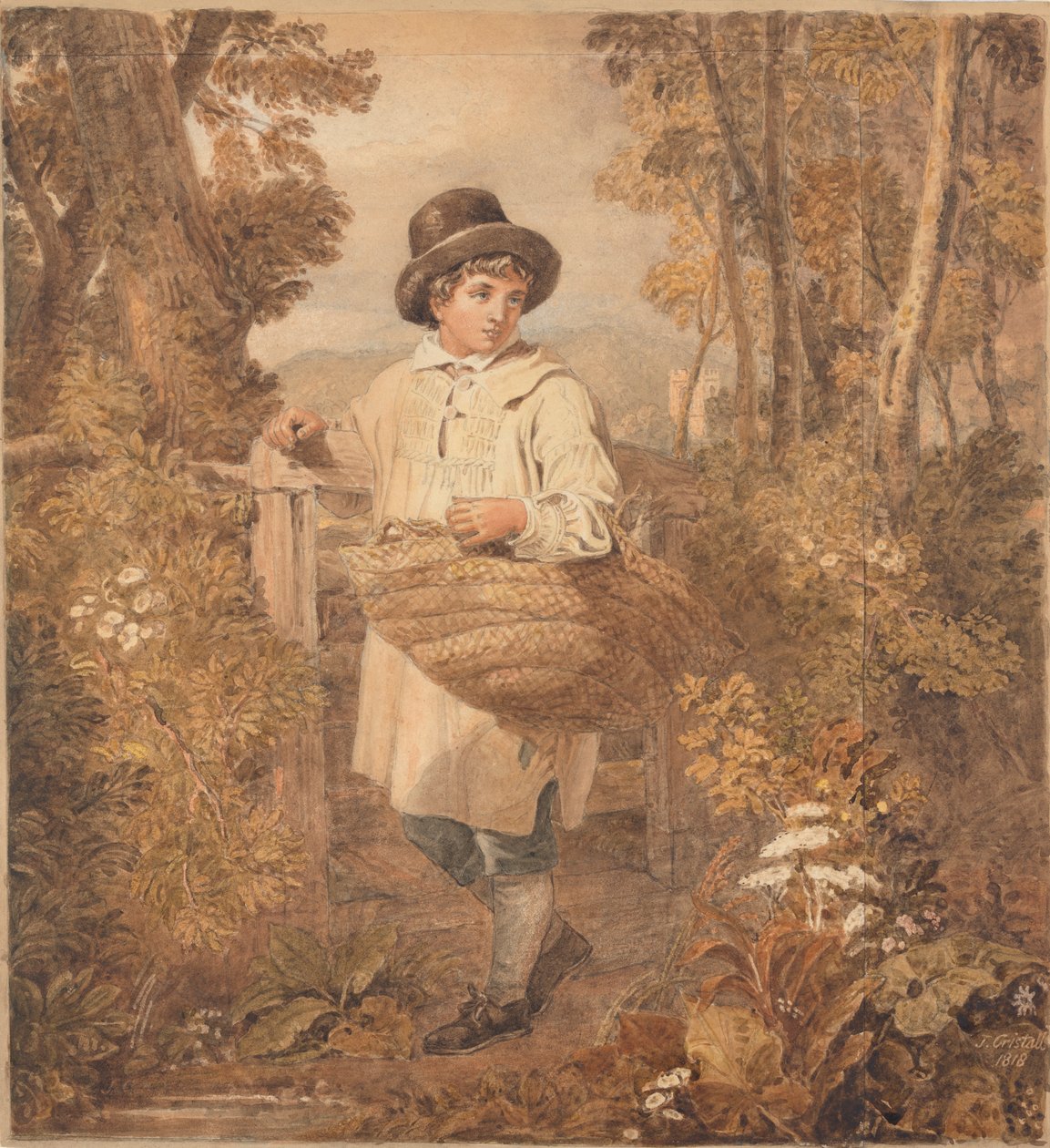 Jeune bûcheron - Joshua Cristall