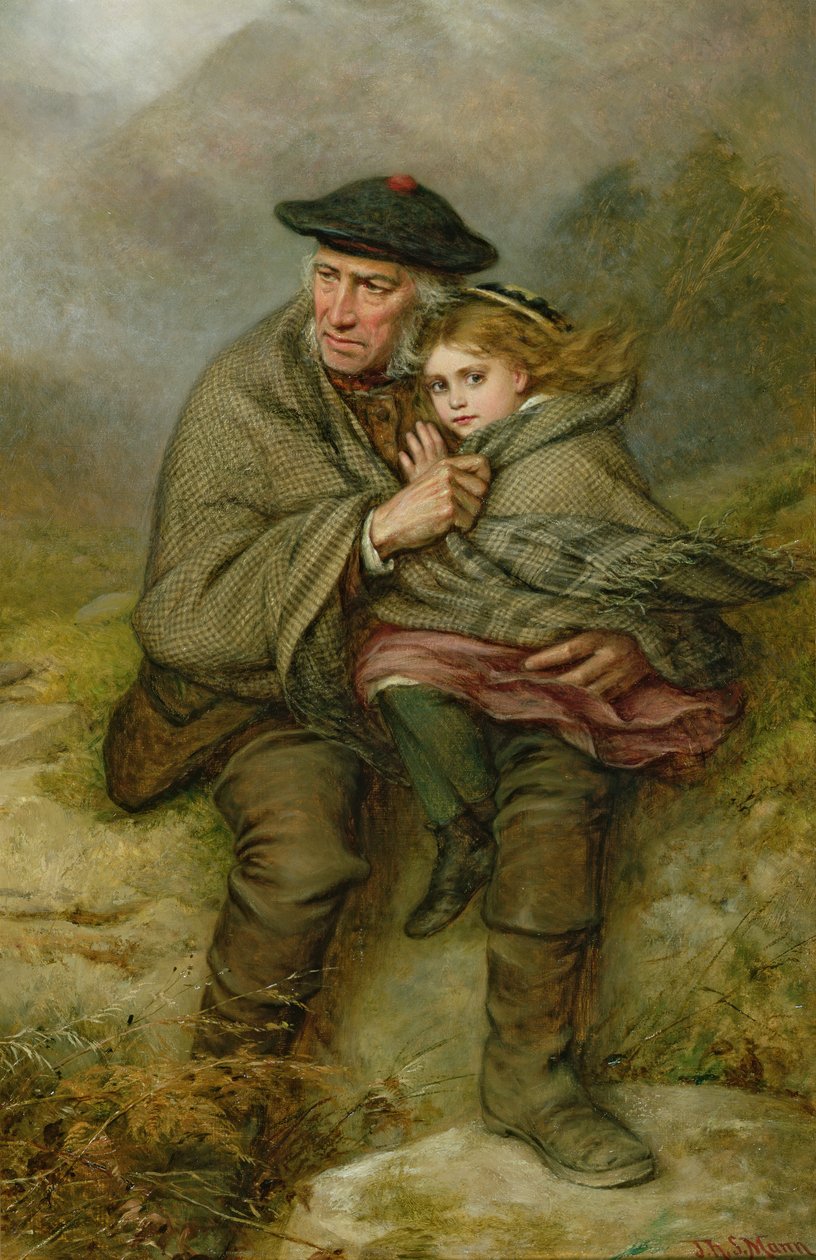 Le vent glacial, 1876 - Joshua Hargrave Sams Mann