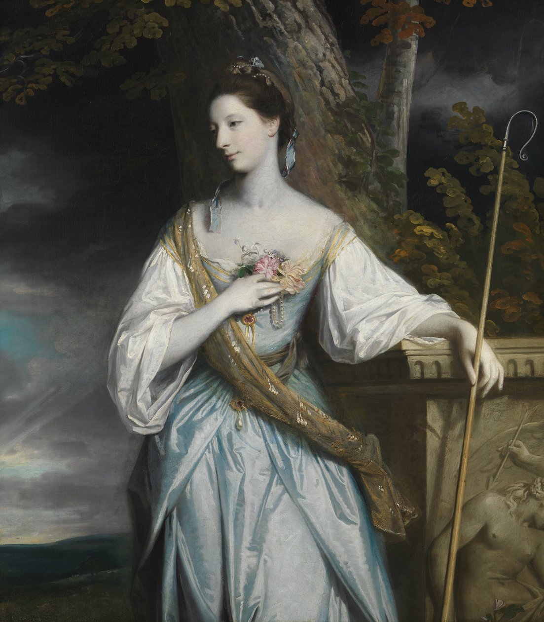 Anne Dashwood 1743-1830, plus tard Comtesse de Galloway, 1764 - Joshua Reynolds
