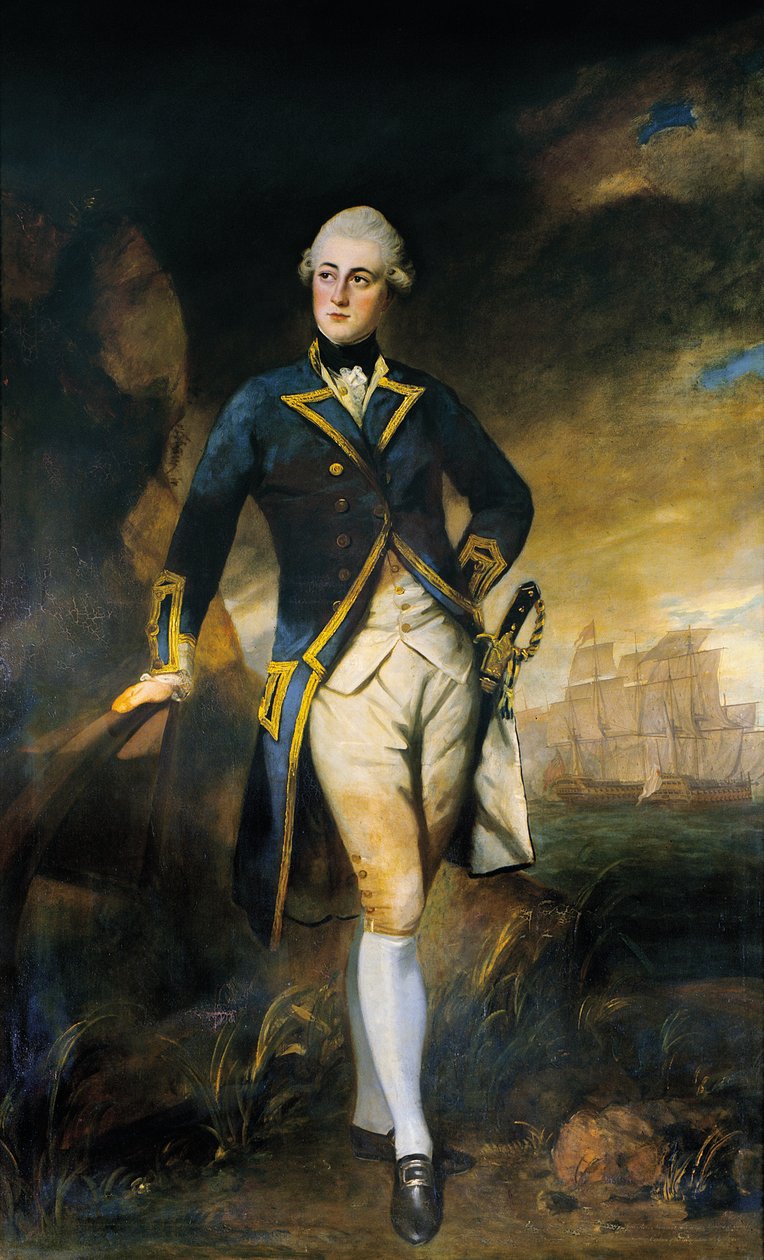 Capitaine Lord Robert Manners - Joshua Reynolds