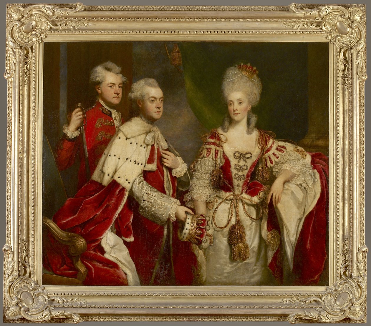 George, 2e comte Harcourt, sa femme Elizabeth et son frère William, 1780 - Joshua Reynolds