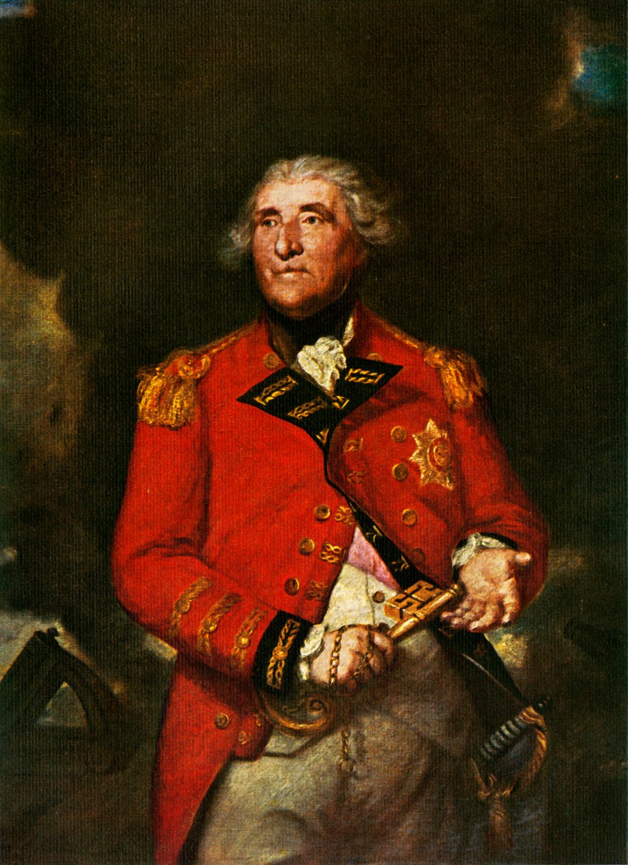 Lord Heathfield, 1787, vers 1912 - Joshua Reynolds