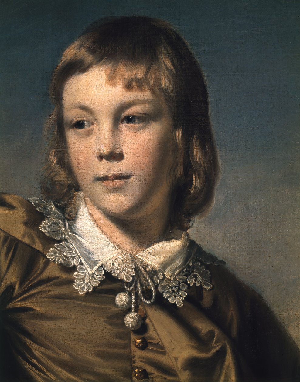 Maître Thomas Lister Le Garçon Brun (détail) - Joshua Reynolds