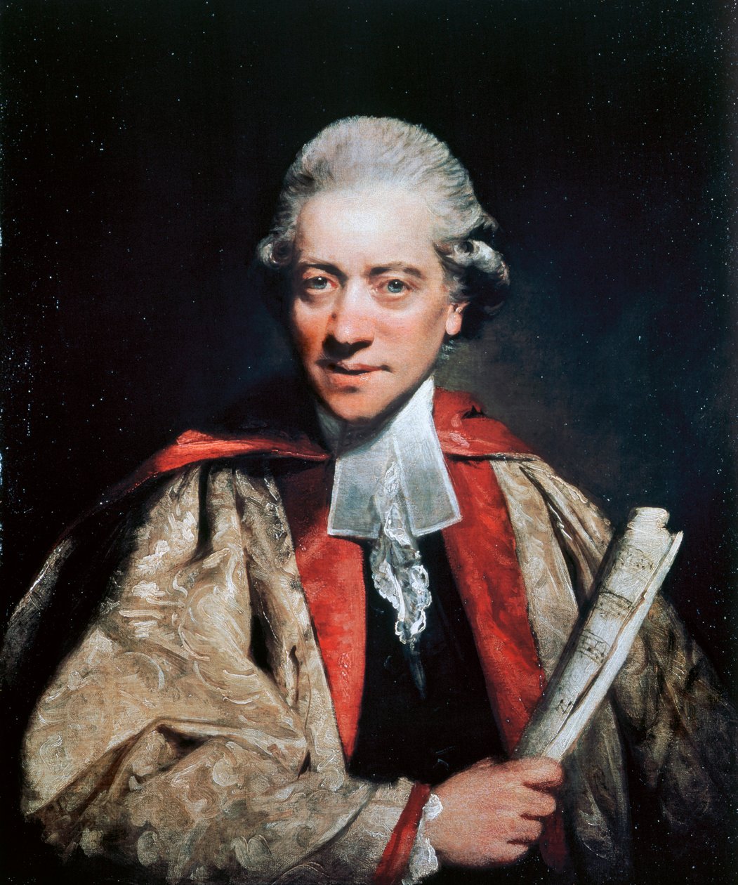 Portrait de Charles Burney (1726-1814), compositeur, organiste et historien de la musique - Joshua Reynolds