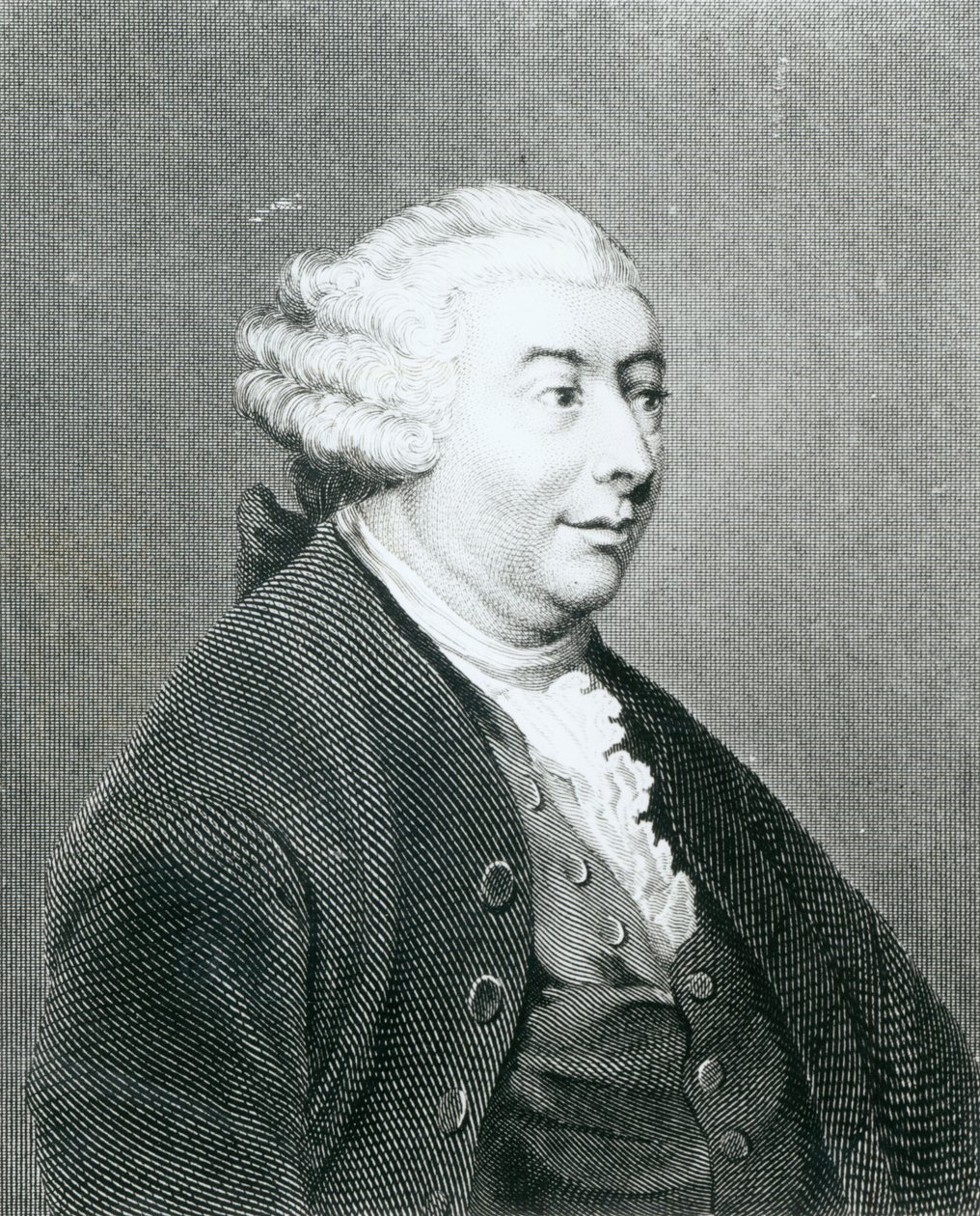 Portrait de David Hume, gravé par William Henry Worthington - Joshua Reynolds