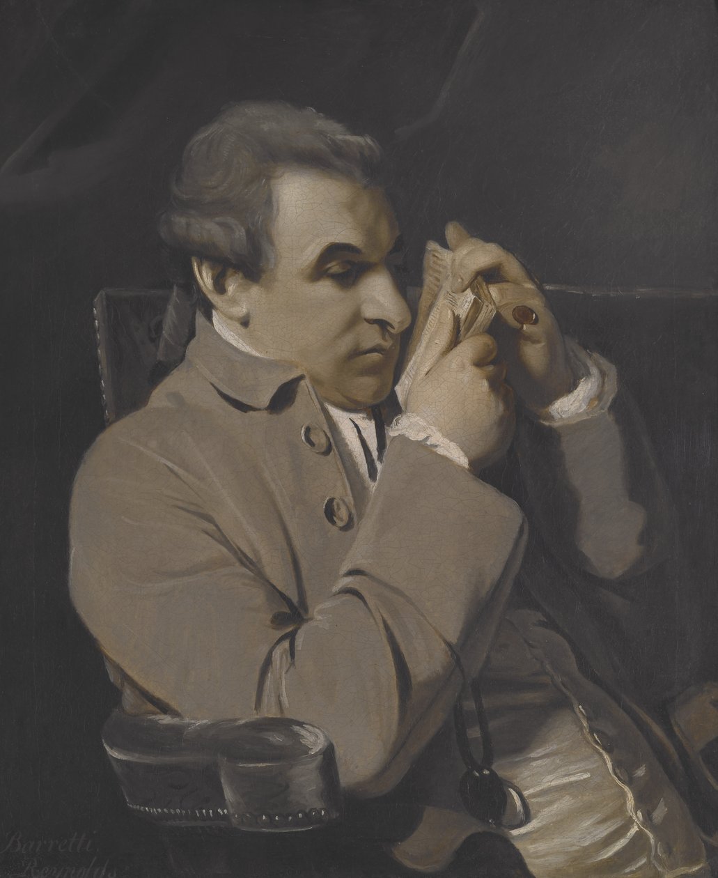 Portrait de Joseph Baretti, copie - Joshua Reynolds