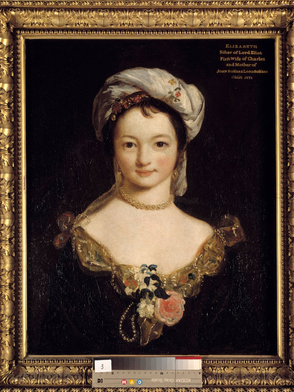 Portrait de Miss Elisabeth Eliot - Joshua Reynolds