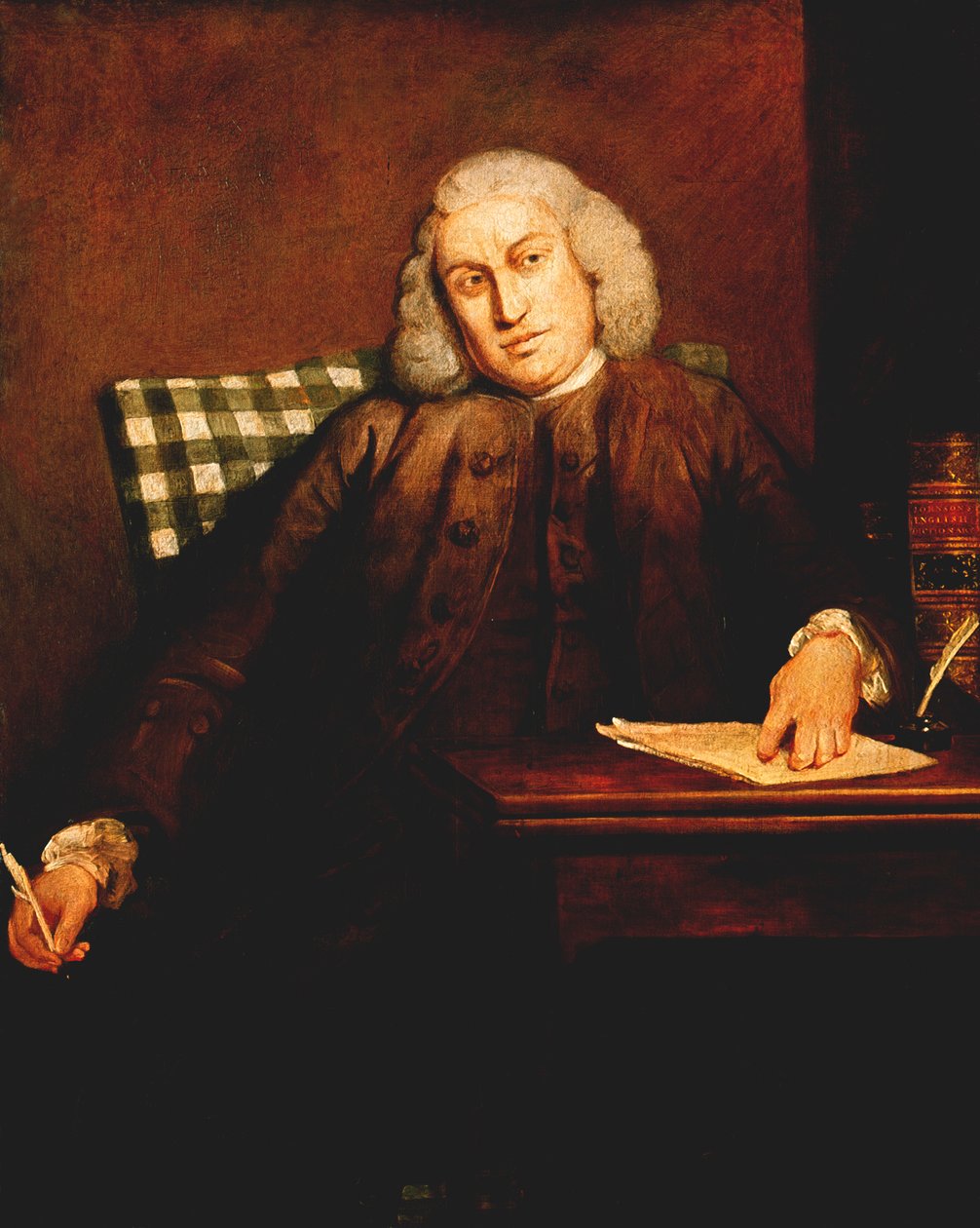 Samuel Johnson, homme de lettres anglais, 1756-1757 - Joshua Reynolds