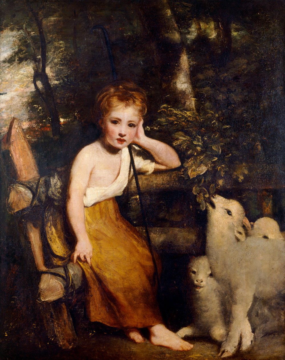 La jeune bergère - Joshua Reynolds
