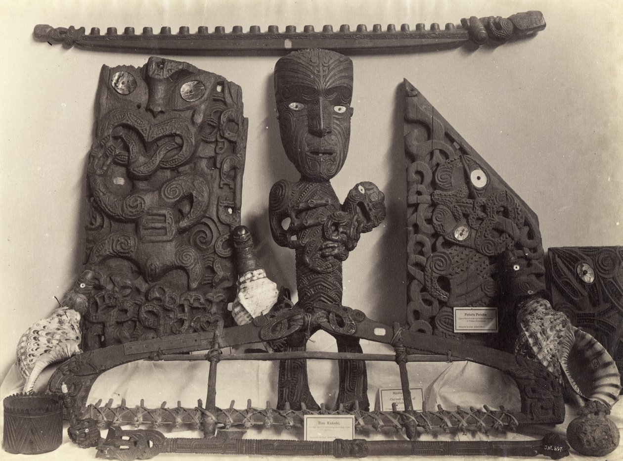 Artefacts au musée d