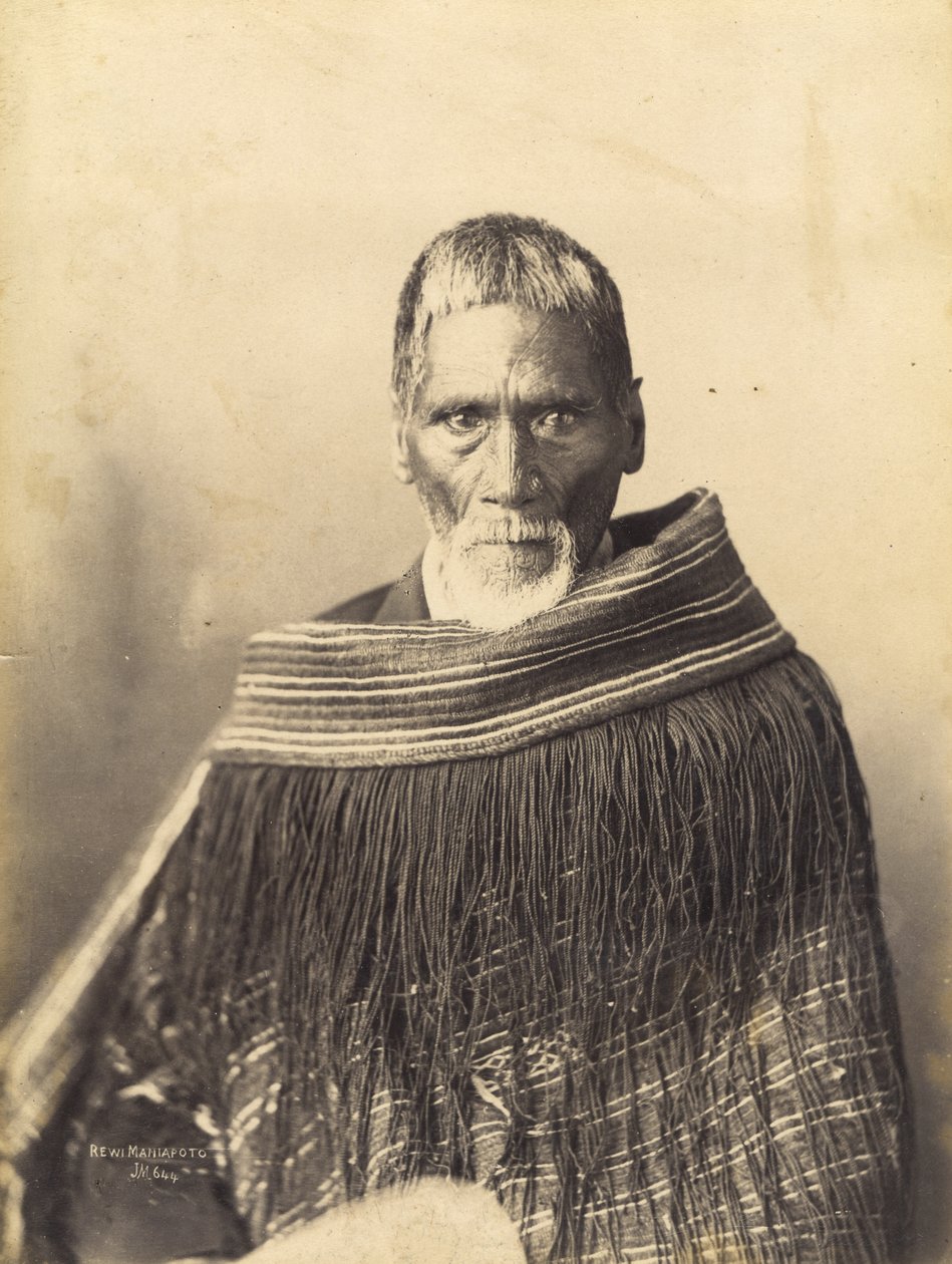 Rewi Maniapoto, c.1890 - Josiah Martin